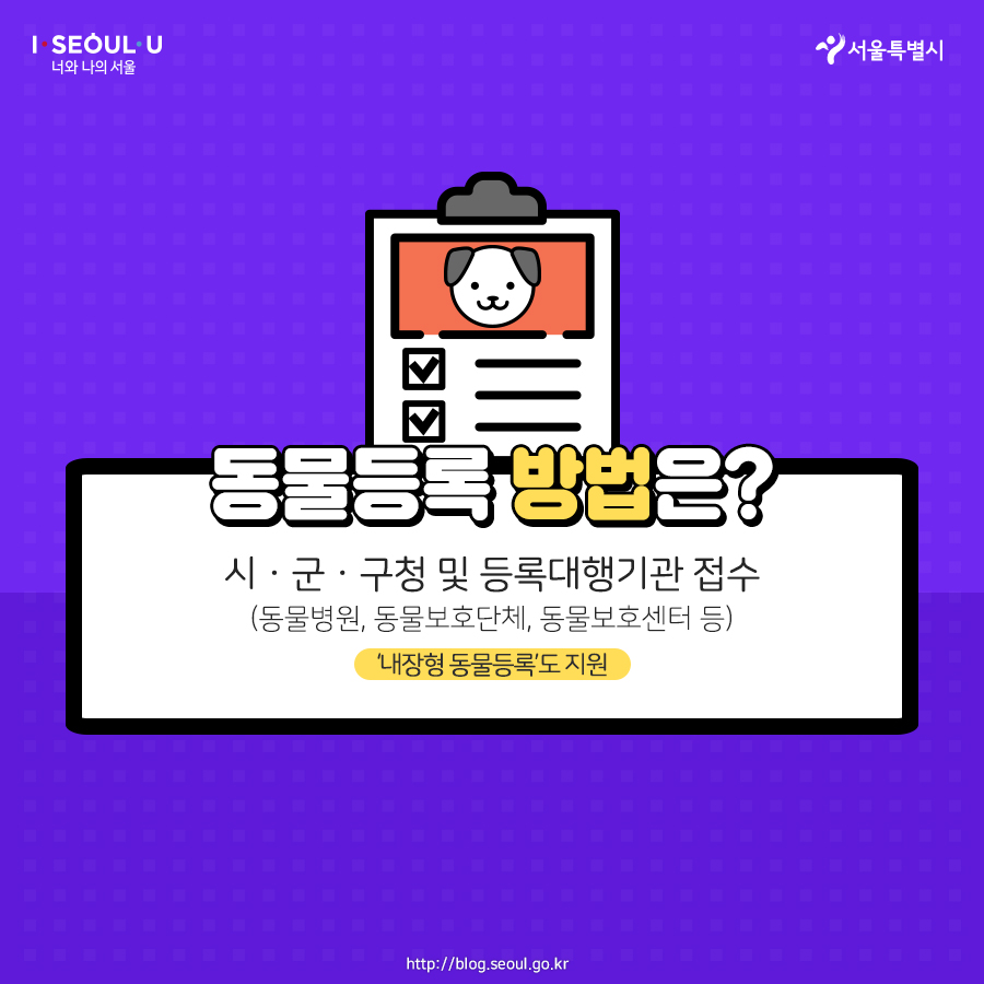 반려동물 자진등록 안하면 9월부터 과태료