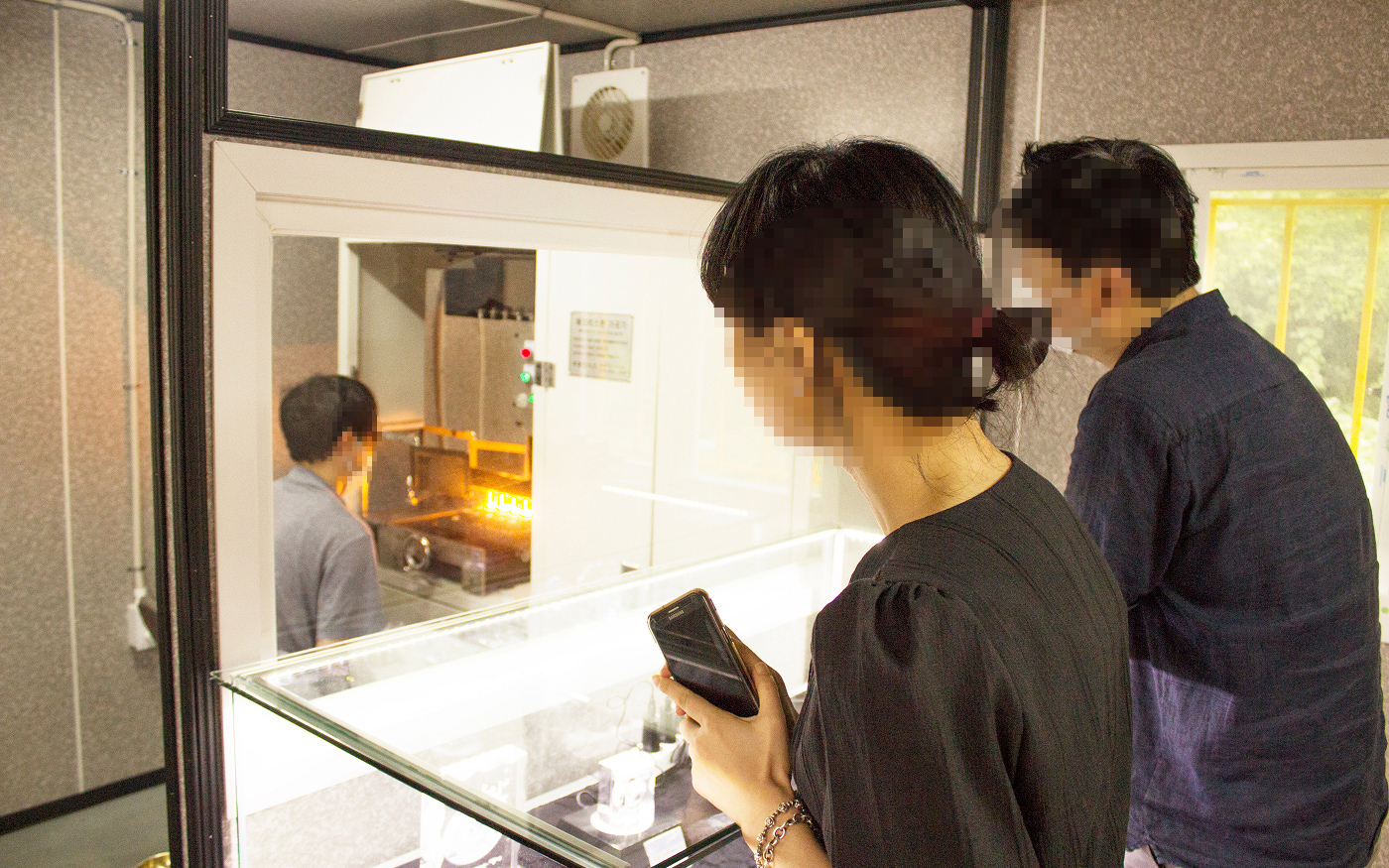 참관 가능한 오픈형 성형실 이동